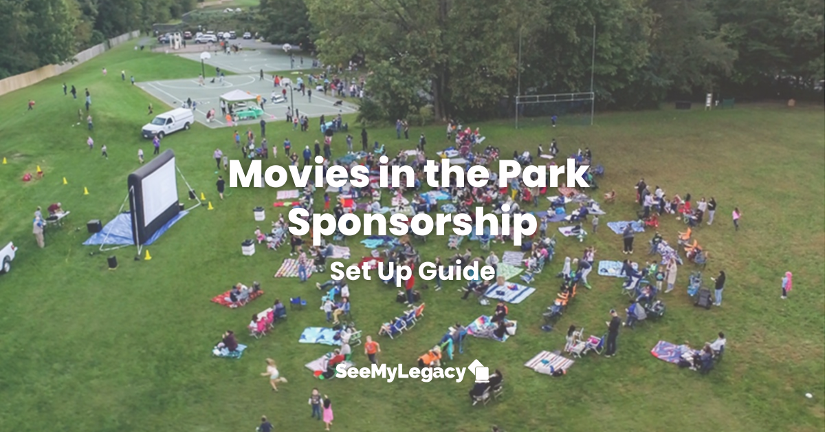 Movies in the Park Sponsorship Set Up Guide