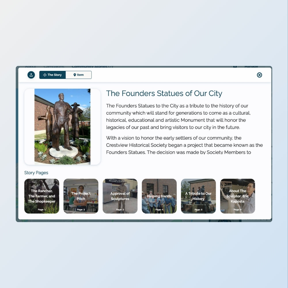 The Founders Statues of Our City