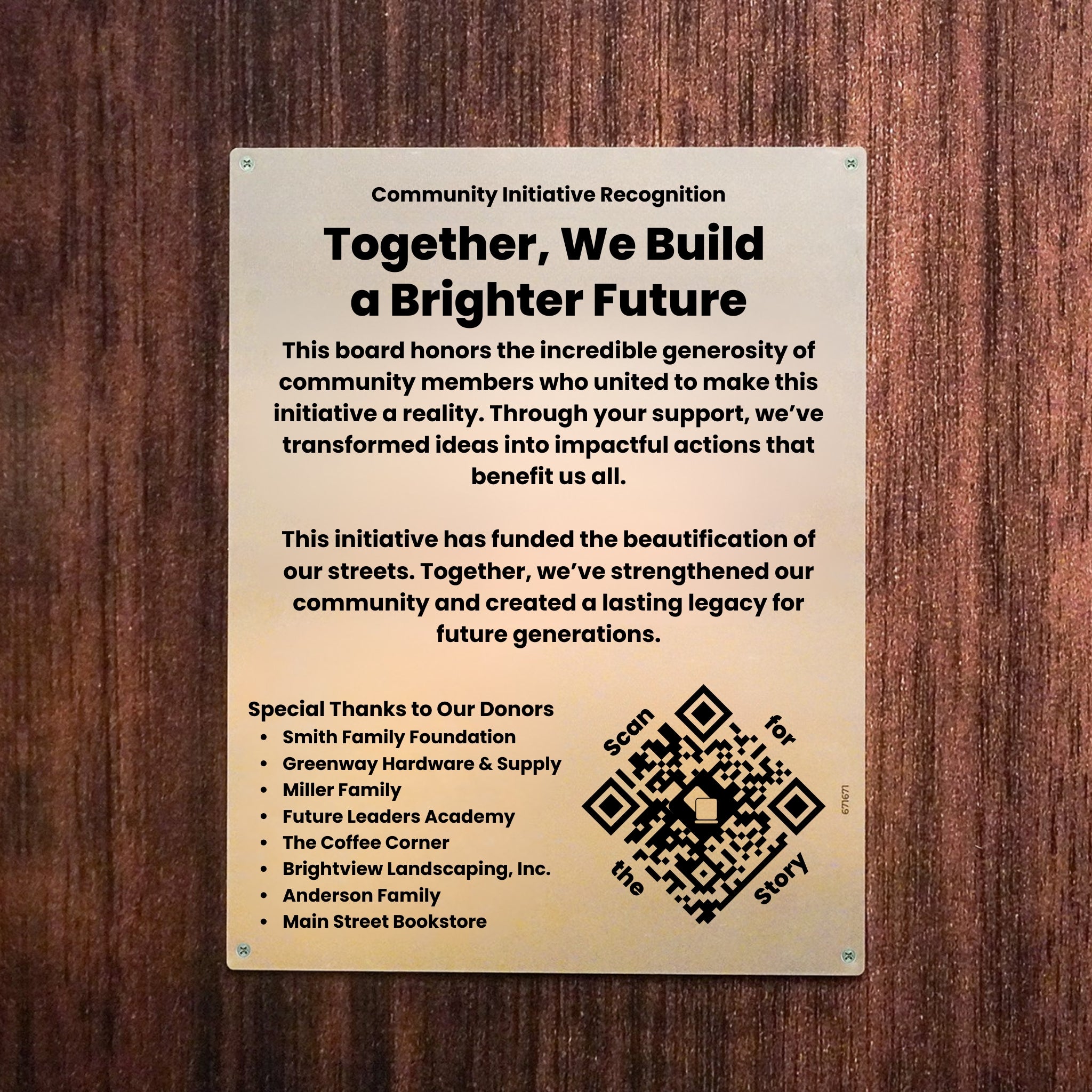 Story Board - Donor List