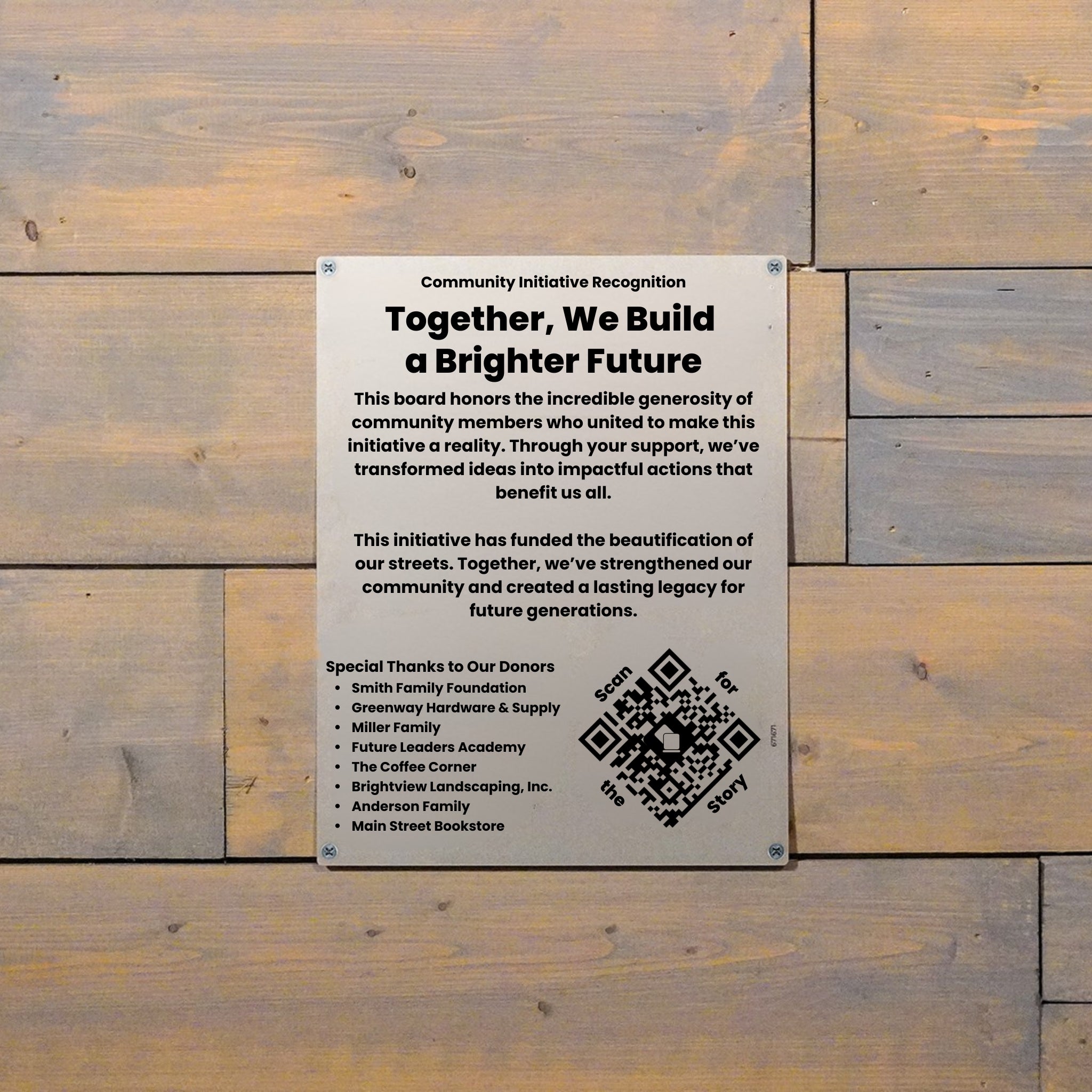 Story Board - Donor List