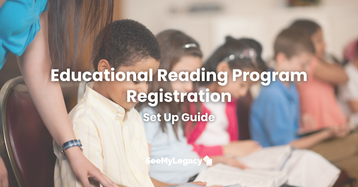 Reading Program Sign Up Educational Reading Program Registration – SeeMyLegacy