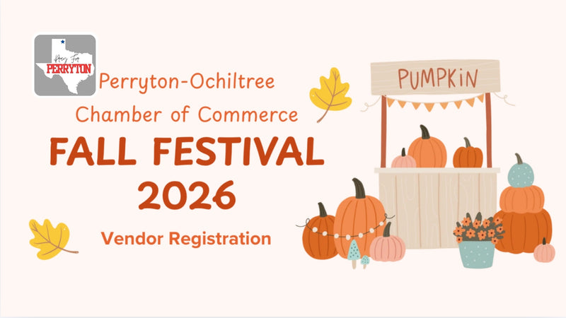 2026 Fall Festival Vendor Registration
