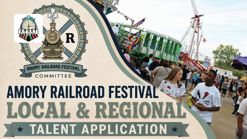 Amory Railroad Festival Local & Regional Talent Application