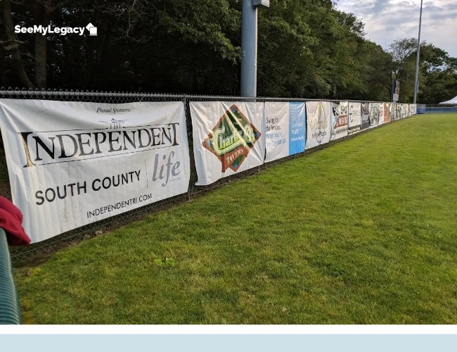 Baseball Field Banner Sponsorship
