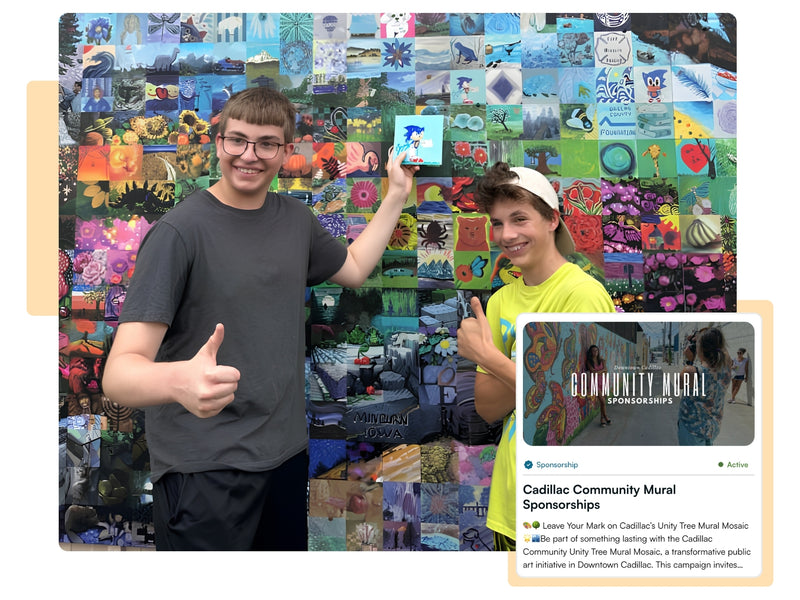 Cadillac Community Mural Sponsorships