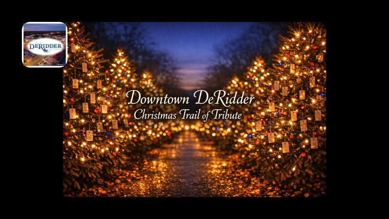 Downtown DeRidder Christmas Trail of Tribute