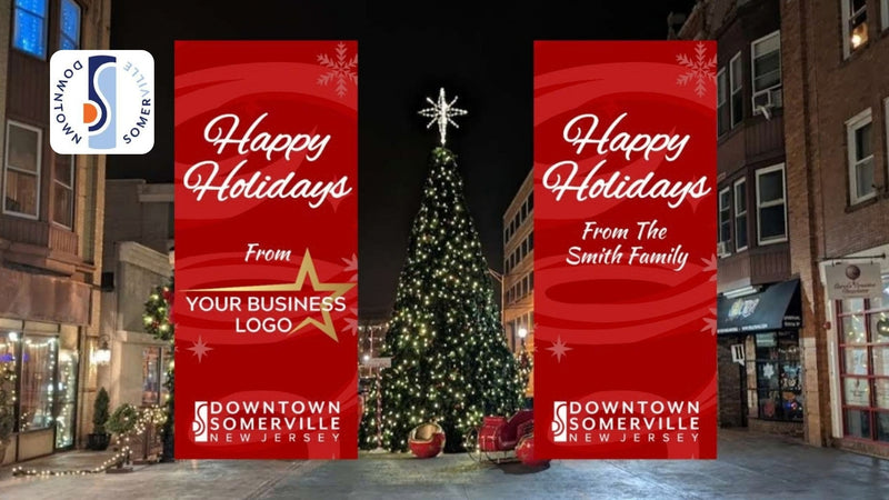 Downtown Somerville Holiday Banner Sponsorship