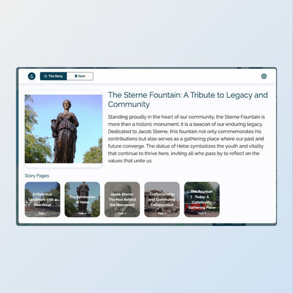 The Sterne Fountain: A Tribute to Legacy and Community