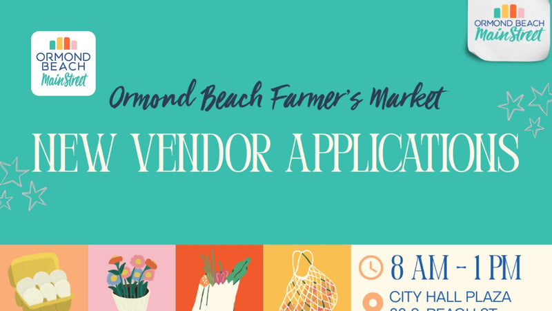 Ormond Beach Farmer’s Market - Vendor Applications