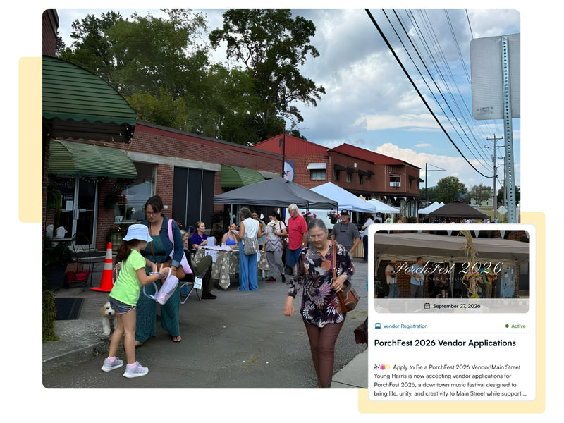 PorchFest 2026 Vendor Applications