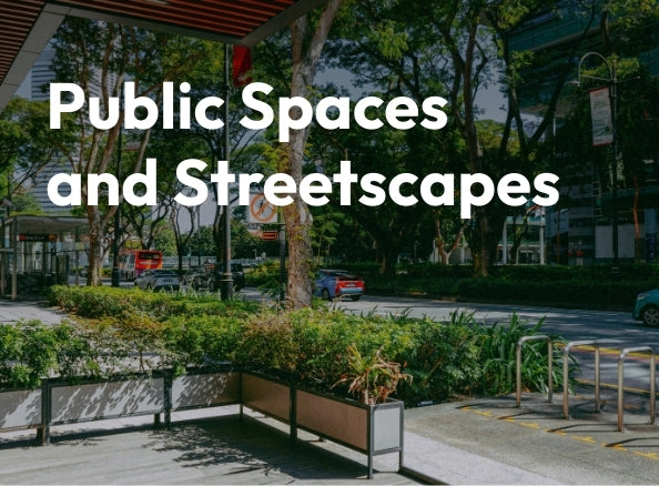 Add digital interpretation to streetscapes, wayfinding assets, and community installations.