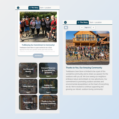 amazing adventures gear shop Trailblazers Gear Store