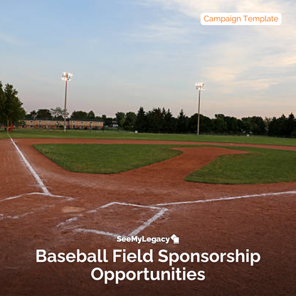 Baseball Field Sponsorship Opportunities Template