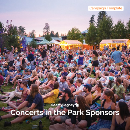 Concerts in the Park Sponsors Template