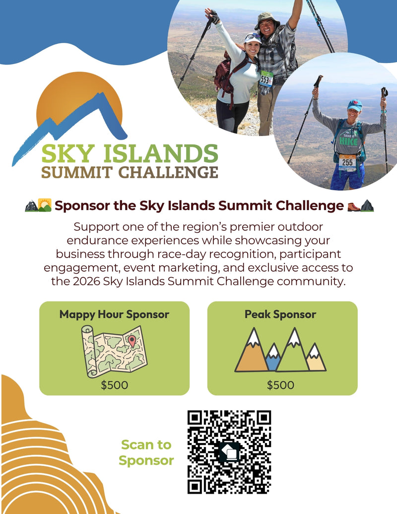 Summit Challenge 2026 Sponsorships Flyer with QR Code