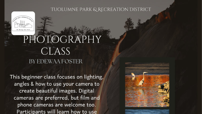 TPRD Beginners Photography Class 