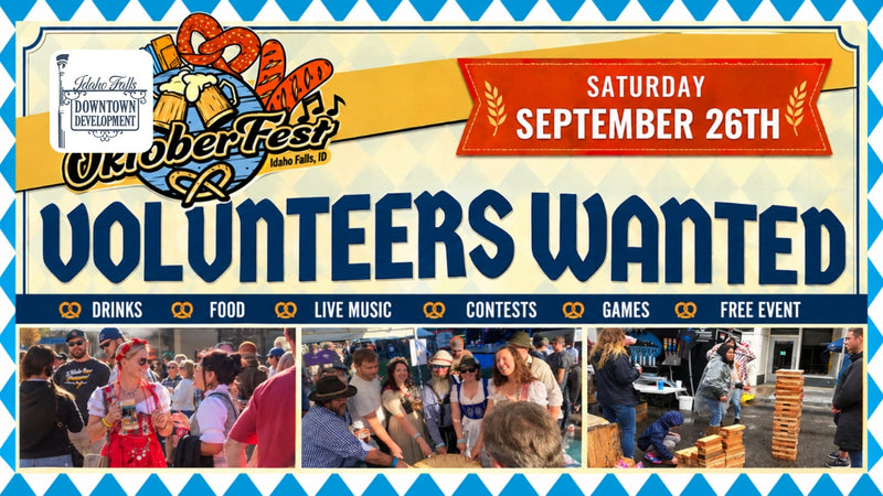 Volunteer at Oktoberfest 2026 in Downtown Idaho Falls