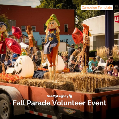 Fall Parade Volunteer Event Template